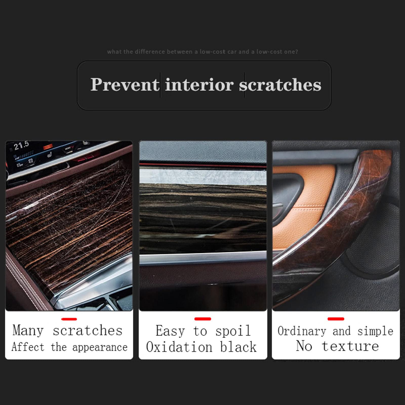 Car Interior Center Console Transparent TPU Protective Film Navigation Accessories,Fit for Mazda CX-30 2020-2023 - AutoGearHub
