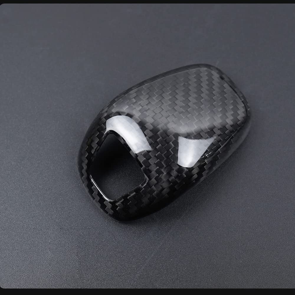 Genuine Carbon Fiber Gear Shift Knob Cover Trim for Porsche Panamera (2017-2023) | Luxury Interior Styling Upgrade - AutoGearHub