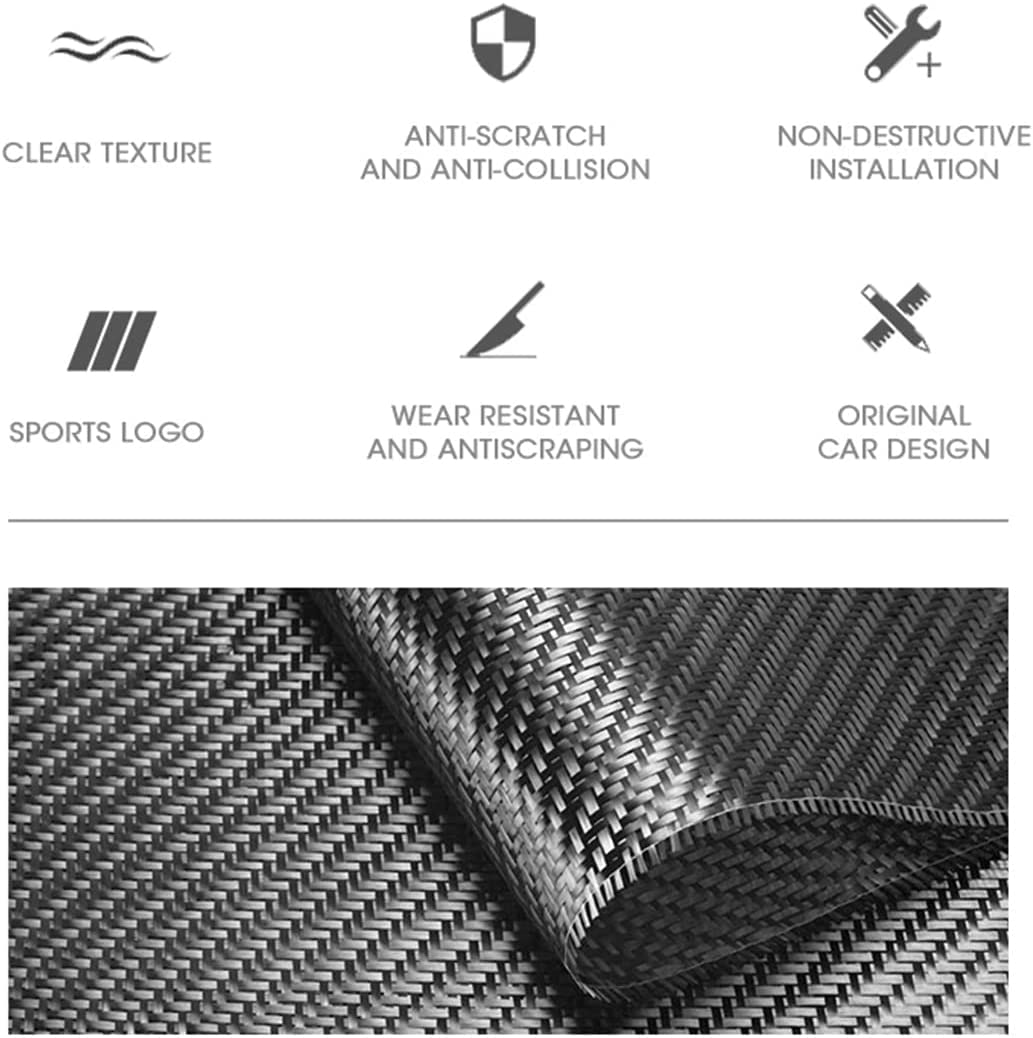 Genuine Carbon Fiber Gear Shift Knob Cover Trim for Subaru Forester & Crosstrek (2019-2023), WRX & Impreza (2018-2023) | Premium Interior Styling Upgrade - AutoGearHub