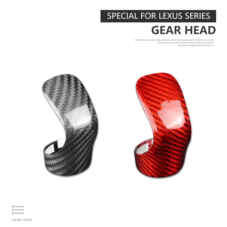 Lexus Interior Luxury Upgrade - Carbon Fiber Shifter Trim for 2013-2020 Models - AutoGearHub