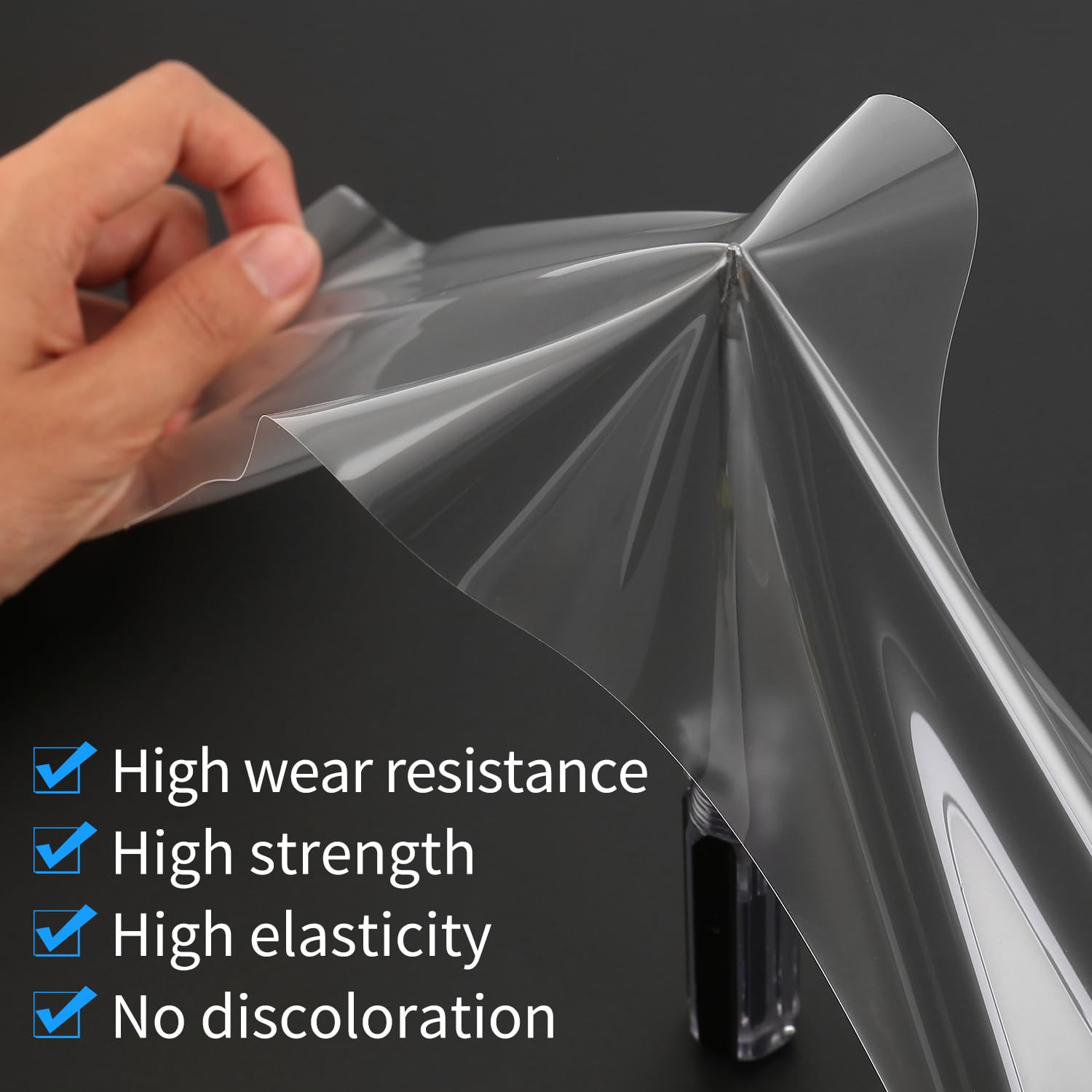 TPU Headlight Protection Film for Toyota Highlander 2020-2026 — Pre-Cut Clear PPF, Anti-Yellowing, Self-Healing Paint Protection for Headlights & Fog Lights - Goecice